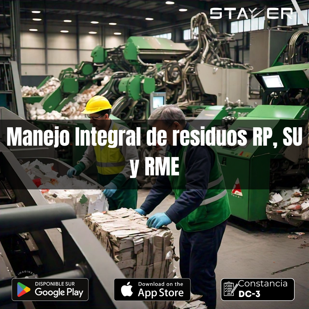 Manejo integral de residuos RP, SU y RME