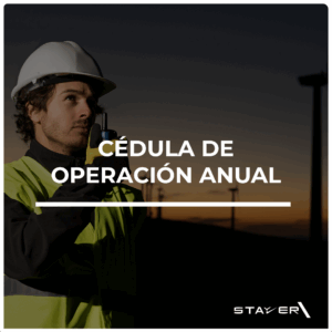 Cedula de Operación Anual